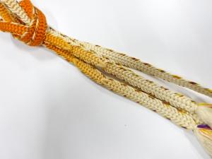 正絹　手組帯締め